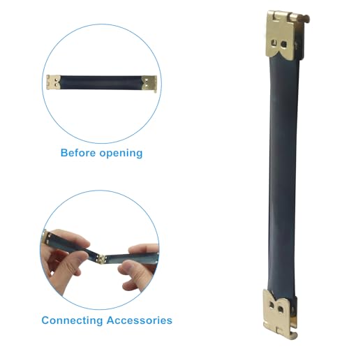 BokWin 4.3 Inch Metal Internal Flex Frames Kiss Clasp - size: 4.3Inch/11cm