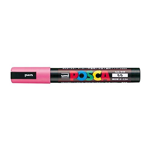 Uni Posca Medium Marker, Pink (PC5M.13) - color: Pink, size: 1 Count (Pack of 1)