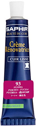 SAPHIR Beauté du Cuir Renovating Cream 25 ml - Professional Leather Repair & Color Restoration Cream - color: Fuschia