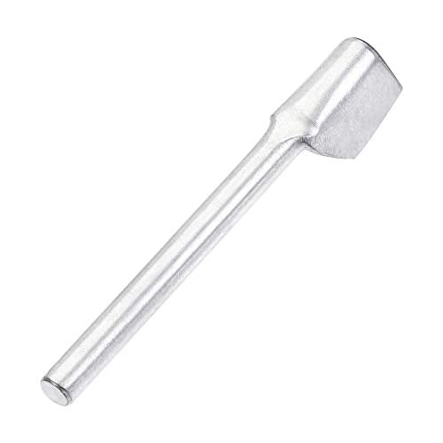 uxcell V-Shape Leather Cutter Punch 15mm Strap End Punch Tool for Crafting Strap Belt Wallet and Bag - size: 15mm