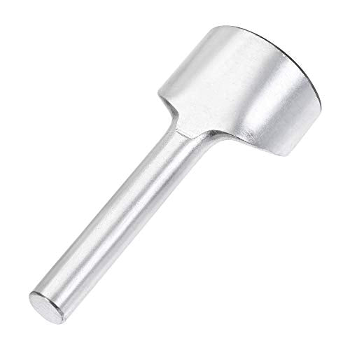 uxcell Half-Round Shaped Leather Cutter Punch 40mm Strap End Punch Tool for Crafting Strap Belt Wallet and Bag - size: 40mm