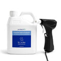 protectME Fabric Protector and Stain Resistant Spray - Upholstery Fabric Spray for Stain Guard for Carpet, Shoes, Couch, Sofa - Non Toxic Water Based Furniture Protector - 84.5 Fl. Oz. +Sprayer - style: 84.5 Fl. Oz + Sprayer