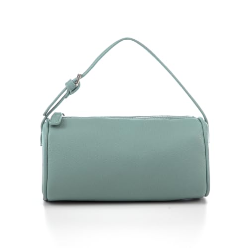 Small Purses for Women, Leather Mini Hobo Bag Shoulder Bag with Adjustable Strap Crossbody Bag - color: Castle Blue
