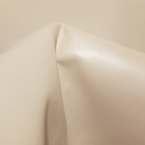 NAT Leathers Pure White Smooth Fullgrain Nappa Pearlescent 2.5 oz Footwear Shoe Handbag Craft Cowhide Genuine Cow Leather Hide Skin (10 inch x 20 inch Cutting) - size: 10 inch x 20 inch