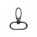 Swivel Lobster Claw Clasps 1.5 Inch 15pcs - Heavy Duty Metal Clasps with Secure Lock, Curved Snap Hooks for Bags, Jewelry Making, Keychains, Lanyards & DIY Craft Supplies (Gunmetal, 1.5 inch) - color: Gunmetal, size: 1.5 inch