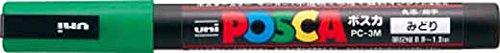 Uni Posca Fine Marker, Green (PC3M.6) - color: green, size: 1 Count (Pack of 1)