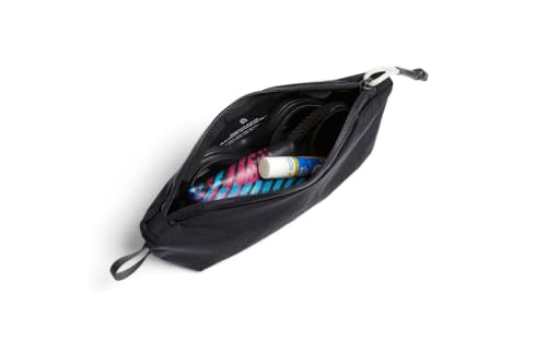 Bellroy Lite Pouch Duo, Lightweight Pencil Case - Black | Lightweight pencil case and pouch for pens, cables and small everyday items - color: Black