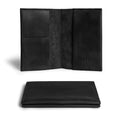 Hide & Drink, Passport Case With Credit Card Slot, Bills Holder, Traveler Essentials, Full Grain Leather, Handmade (Charcoal Black) - color: Charcoal Black