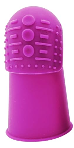 Flexible Thimble Set for Adults | THIK-Grip Thimbles | Large (10) | for Thumbs or Large Mens Fingers