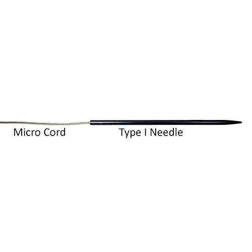 (5 Pack) of Multi-Color 3 1/2" Type I Micro Cord Paracord FID, Lacing, Aluminum Stitching Needles by Jig Pro Shop