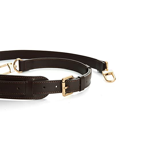Brown Leather Cross Body Replacement Strap for Keep All 45 50 55 Speedy 35 40 - color: Brown Strap