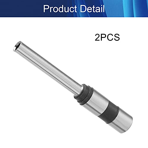 Paper Punch Drill Straight Shank Hollow Punch Bit Tool for Drills and Drill Presses 1/4inch 2PCS