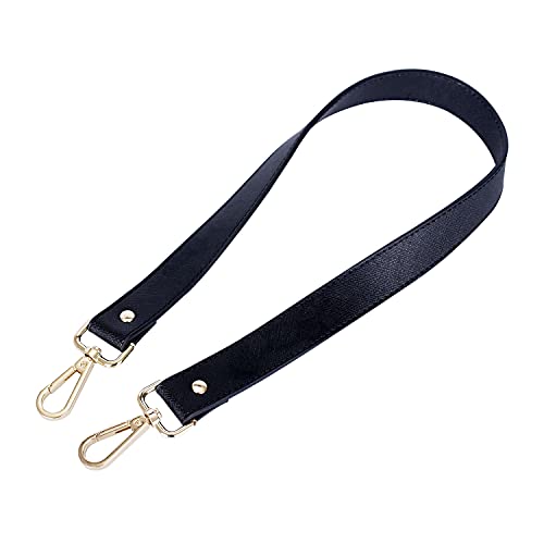VanEnjoy Full Grain Leather Replacement Strap Cross Body Bag Crisscross Pattern Purse, 24'L1'w, Black(crisscross Pattern), Medium - color: Black(crisscross Pattern), size: 24 inches