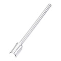 uxcell Half-Round Shaped Leather Cutter Punch 10mm Strap End Punch Tool for Crafting Strap Belt Wallet and Bag - size: 10mm