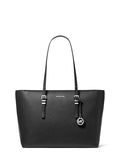 Michael Kors Quinn Large Tote - color: Silver-tone Hardware/Black