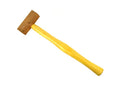 1-1/4" Extra Soft Non-Coated Natural Rawhide Mallet Hammer Non-Marring Jewelry Making Metal Forming Stamping Leatherwork Tool