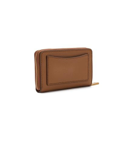 MICHAEL Michael Kors Womens Jet Set Small Zip Around Card Case Luggage 1 One Size One Size - color: Gold-Tone Hardware/Leather/Luggage