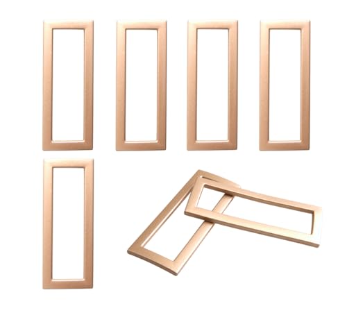 10pcs Zinc Alloy Flat Rectangle Ring Buckles Webbing Square Buckle for DIY Craft
