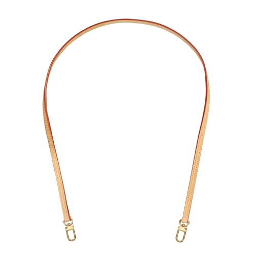 Genuine Leather Replacement Bags - Thin Short Shoulder Straps Genuine Leather Crossbody Strap, [for Handbag] - color: Pink, size: 39.4 Inch