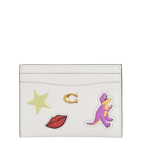 Coach Essential Card Case - color: B4/CHALK MULTI