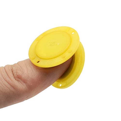 41L Magnetic Coat Buttons 26mm/1” Invisible Hidden Sewing Button Nylon with Magnets Inside for Coat Jacket Suitcase Bag Windbreaker Pajamas (26mm, Yellow) - color: Yellow