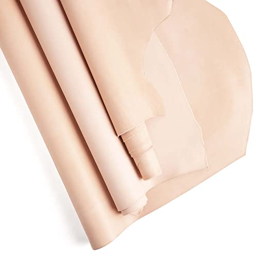 ELW 3-4 oz (1.2-1.6mm) Thickness Weight 2PCS 8"x8" Vegetable Tanned Leather Cowhide Grade AB Full Grain Leather for Tooling, Carving, Engraving, Molding, Embossing, Stamping, & Dyeing - color: 3-4 oz (1.2-1.6mm), size: 2PCS 8"x8"