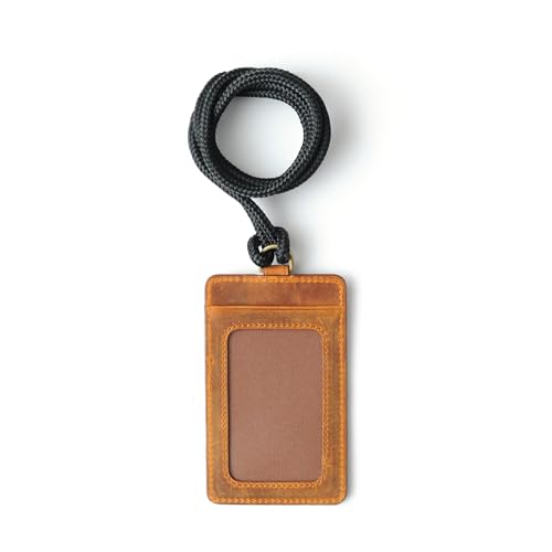 Handmade Leather Card Holder Wallet, Leather Minimalist Wallet with ID Card Holder, Slim Bifold ID Wallet - color: Camel