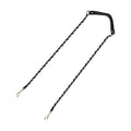 Uxcell Leather Iron Flat Chain Strap, 51" Handbag Chain Handles, Shoulder Replacement Strap, Black Gold - color: Black, Gold, size: 51"