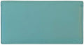 RFID Leather Checkbook Cover With Credit Card Slots and Pen Holder - color: Turquoise
