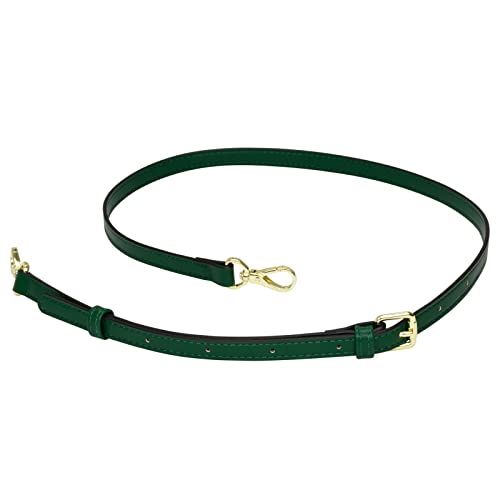Allzedream Leather Purse Strap Replacement Crossbody Handbag Long Adjustable (Green) - color: Green