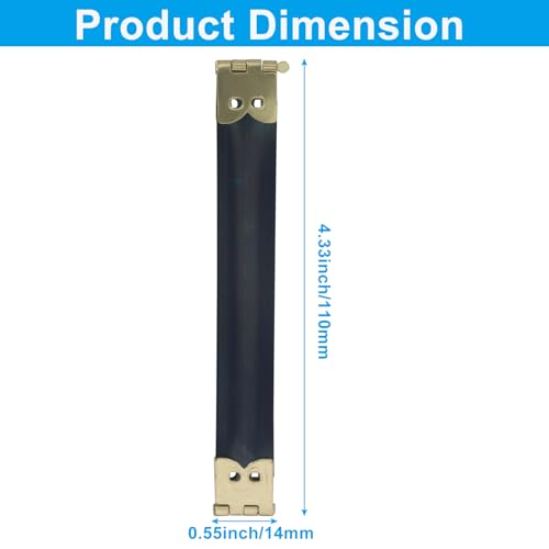 BokWin 4.3 Inch Metal Internal Flex Frames Kiss Clasp - size: 4.3Inch/11cm