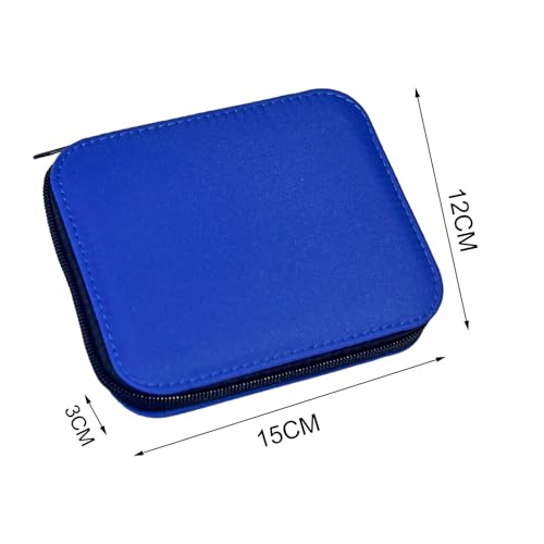 Sewing Kit with Case Portable Sewing Supplies for Home Traveler, Adults, Beginner, Emergency, Contains 18 Sewing Thread, Scissors, Needles, Measure etc,Very Dark Royal Blue - color: Very Dark Royal Blue, size: 1 Pack