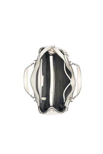 Calvin Klein Women's Organization Satchel - color: Core Cherub White