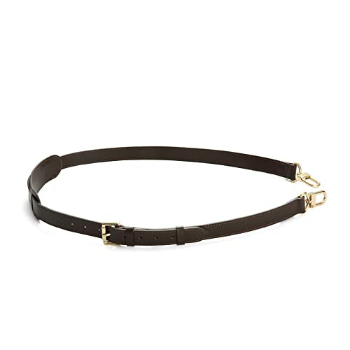 Brown Leather Cross Body Replacement Strap for Keep All 45 50 55 Speedy 35 40 - color: Brown Strap