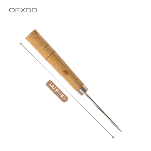 Heavy Duty Craft Woodworking Awl - Wood Scratching Awl Leather Work - Sewing Carpenter Awl Hand Stitcher