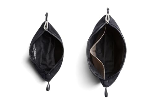 Bellroy Lite Pouch Duo, Lightweight Pencil Case - Black | Lightweight pencil case and pouch for pens, cables and small everyday items - color: Black