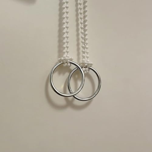 BIKICOCO 1-1/4'' Metal O-Ring Buckle Connector Round Loops Non Welded for Bags Webbing Purse and Belt Straps - color: Silver X 20 Pcs
