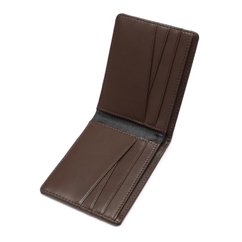 Lanyani Minimalist Fabric Wallet Bifold RFID Blocking - color: C-Bronze