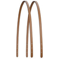 ALLZEDREAM Microfiber Leather Purse Strap Replacement Tote Bag Handbag Shoulder Handles 2 Pcs, Khaki, 1.8cm - color: Khaki, size: 1.8cm