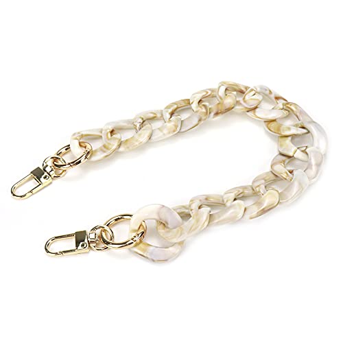 DIY Acrylic Resin Replacement Chain - color: Beige;40cm