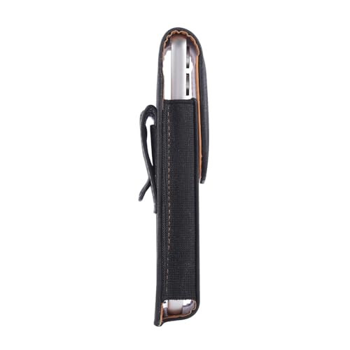 Phone Holster Pouch Case Belt Clip Loops Card Slot for Man iPhone12 13 14 15 16 17,11 12 13 14 15 16 17pro,17Air/Samsung S25 S24 S23 S22 S21 S20/LG/Moto (Black&Yellow, L(6.1" x3.2''x0.8)) - color: Black&Yellow, size: L(6.1"x3.2''x0.8")