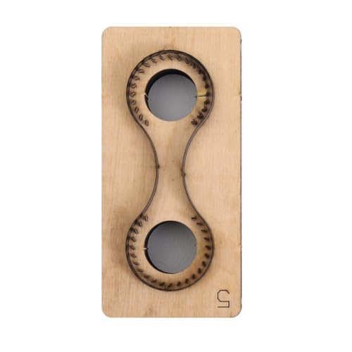 Leather Keychain Cutting Die Steel Rule Die Cutter Mold, DIY Key Fob Cutting Template with Stitching Holes, Handmade Leather Craft Tool for Key Ring Pendant, Bag Charm, Wallet Accessories - color: Leather Keychain Cutting Die