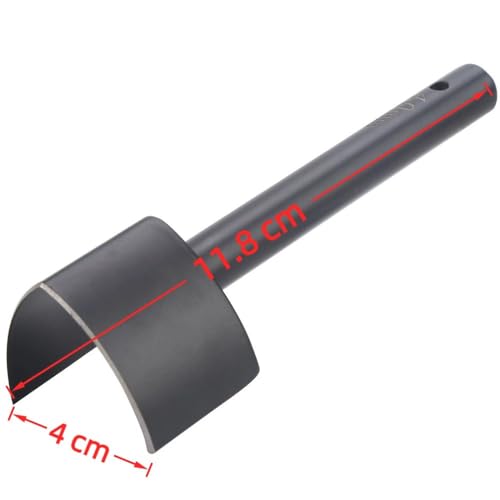 V Shape Leather Punch 25/30/40mm – Leather Craft Tools Half Round Cutter Punch with Steel Blades for Strap Belt Wallet Bag DIY Projects(40mm) - size: 40mm