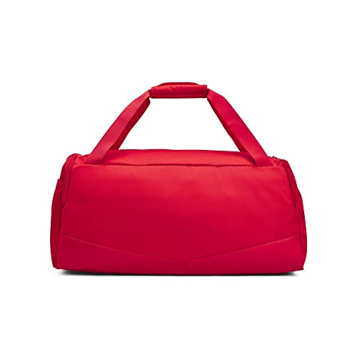 Under Armour Undeniable 5.0 Duffle - color: Red (600)/Metallic Silver, size: Medium (58L)