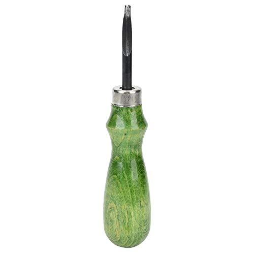 Eveler 0,Kyoshin Beveler,Leather Beveler Tool, Creaser,0.6Mm-1.4Mm Professional Beveler DIY Accessory Leather Craft Cutting Tool (0.6Mm) (1mm)