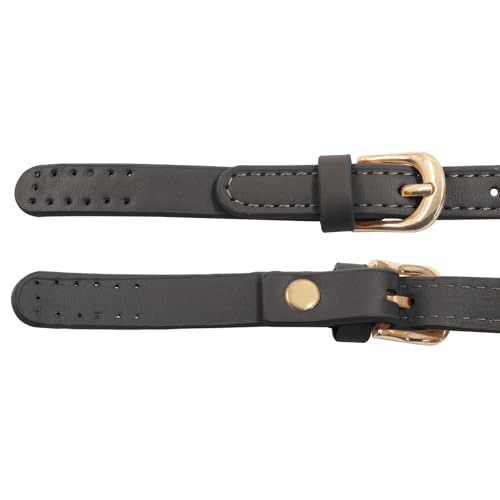 30 Inch Black Leather Purse Straps