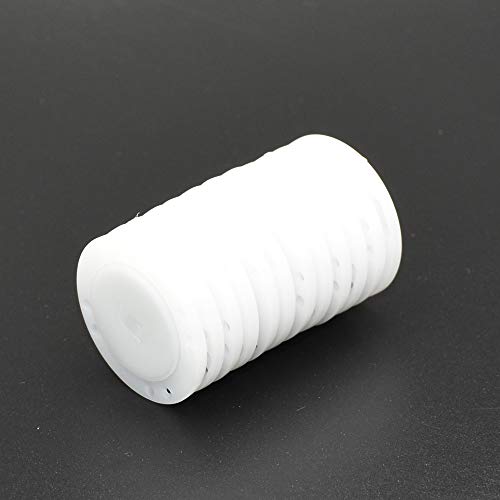 41L Magnetic Coat Buttons 26mm/1” Invisible Hidden Sewing Button Nylon with Magnets Inside for Coat Jacket Suitcase Bag Windbreaker Pajamas FBM Shipment 6pcs (26mm, White) - color: White