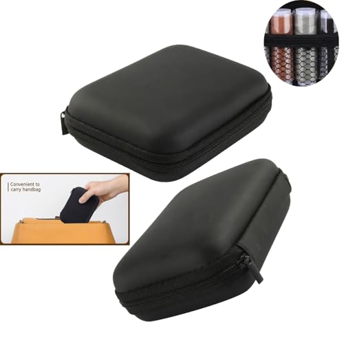 DraCra 2 Pack Sewing Kit Organizer Pouch Replacement Sewing Supplies Set Storage Box Case for Upholstery Repair Sewing Kit Needle and Thread Sewing Awl Seam Ripper Leather Hand Stitching Needles