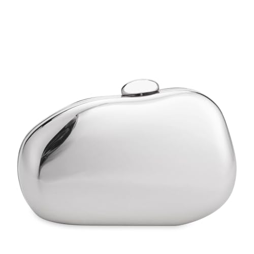 Gets Acrylic Clutch Purses for Women Gold Metallic Purse Silver Unique Handbag for Wedding Party Prom