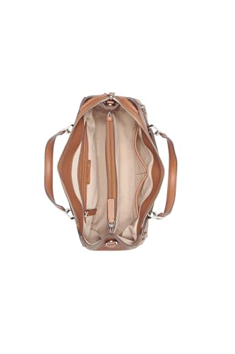 Calvin Klein Women's Organization Satchel - color: Core Caramel